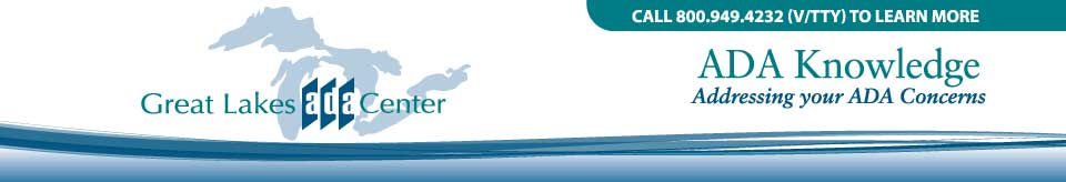 DBTAC - Great Lakes ADA Center Logo