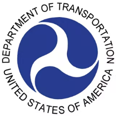 U.S. Department of Transportation Seal. 