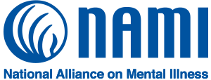 National Alliance on Mental Illness (NAMI) logo. 
