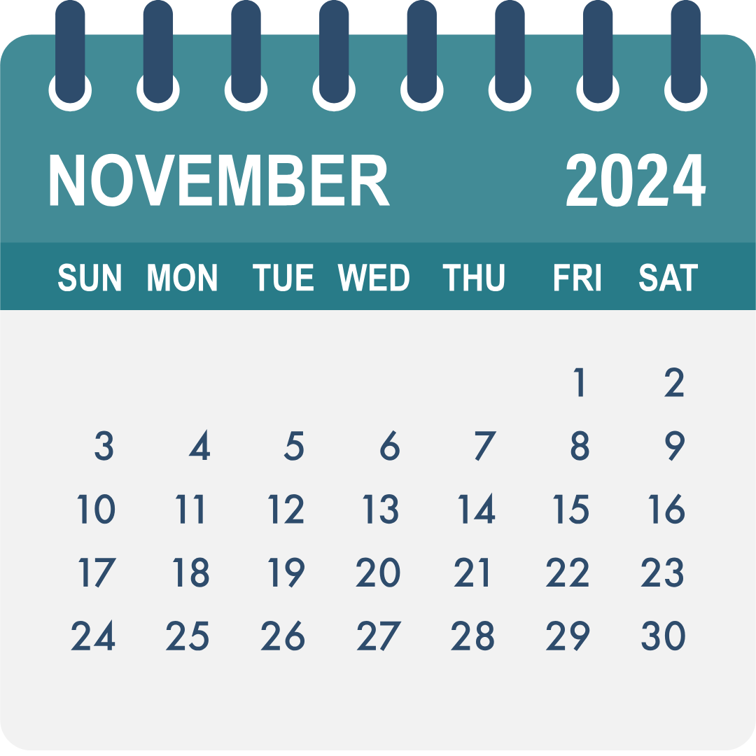 November 2024 calendar