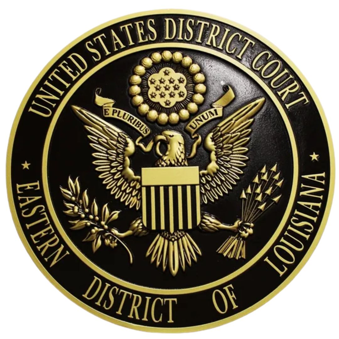 United States District Court Eastern District of Louisiana logo